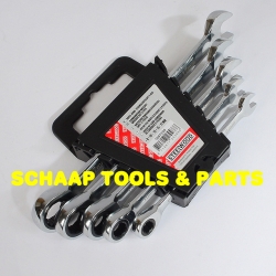 Ratelring-steeksleutelset Steelwood 5-delig | 1097254